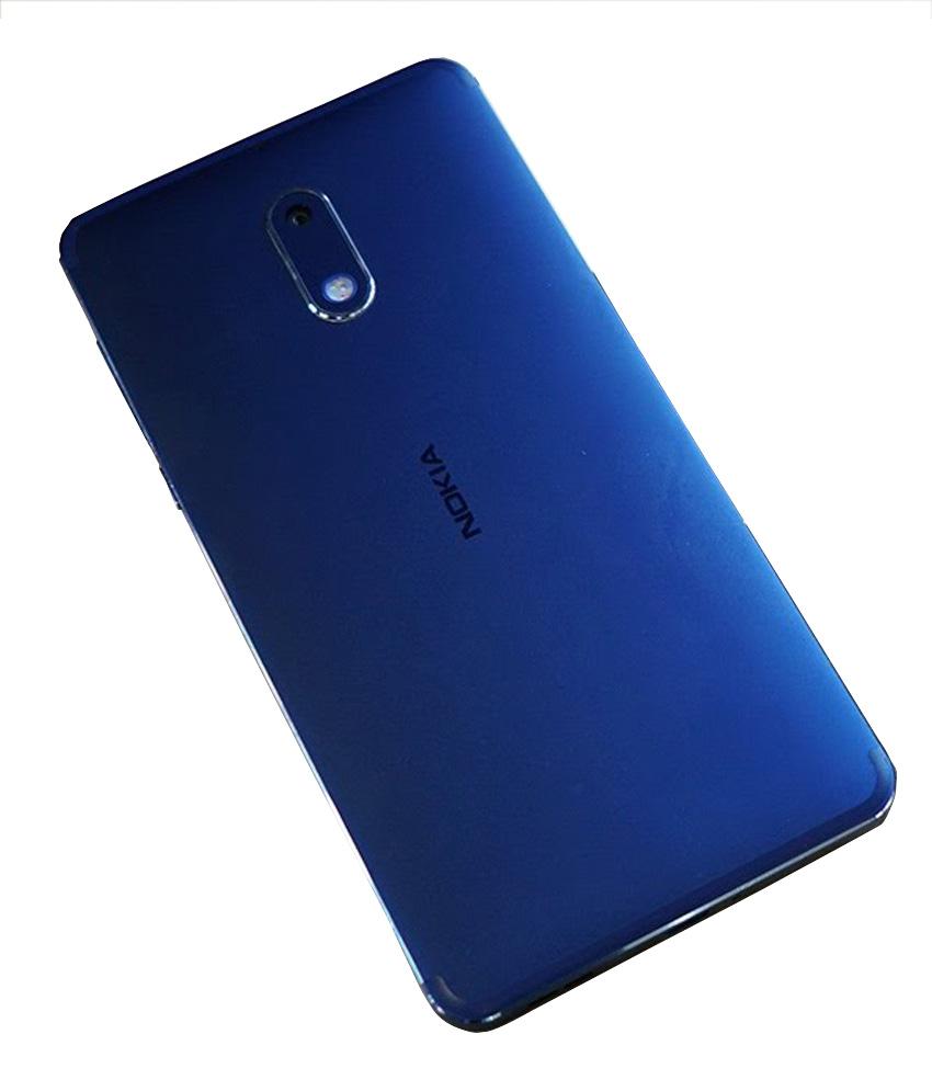 Smart Phones - NOKIA 6 DUAL SIM , 3GB RAM , 32GB, 4G LTE , TEMPERED BLUE
