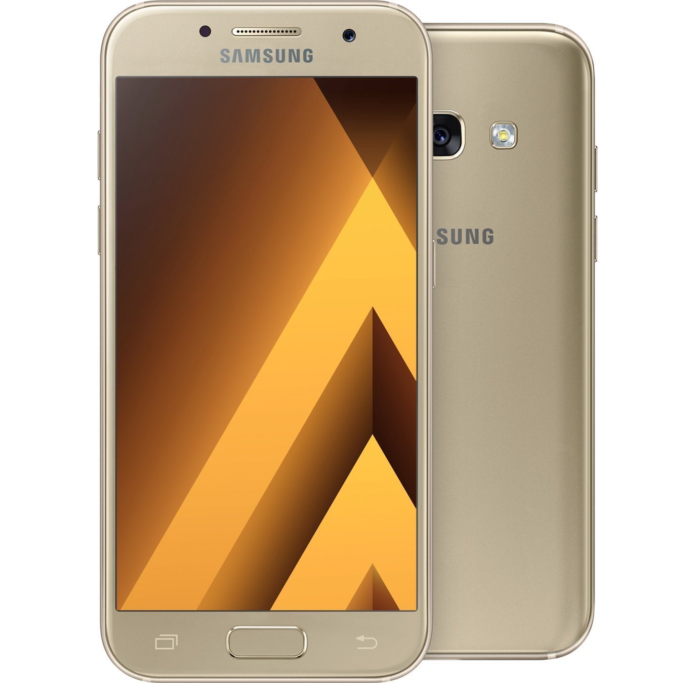 Smart Phones - SAMSUNG GALAXY A320F DUAL SIM -2GB RAM, 16 GB, 4G-SAND GOLD