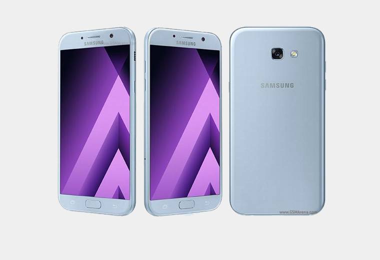 Smart Phones - SAMSUNG GALAXY A720F DUAL SIM - 3GB RAM, 32 GB, 4G- BLUE MIST