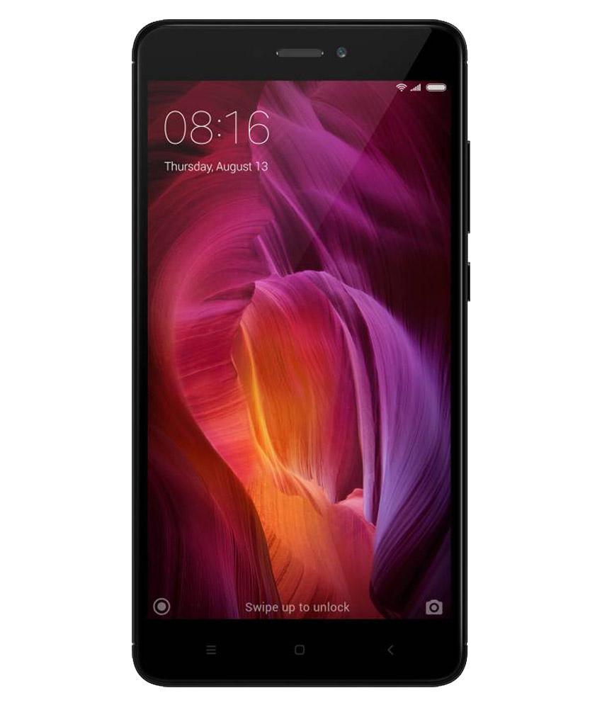 Smart Phones - XIAOMI REDMI NOTE 4 DUAL SIM - 4GB RAM, 64GB 4G, LTE, BLACK
