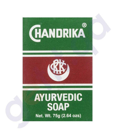 BUY CHANDRIKA AYURVEDIC SOAP - 75GM IN QATAR | HOME DELIVERY WITH COD ON ALL ORDERS ALL OVER QATAR FROM GETIT.QA