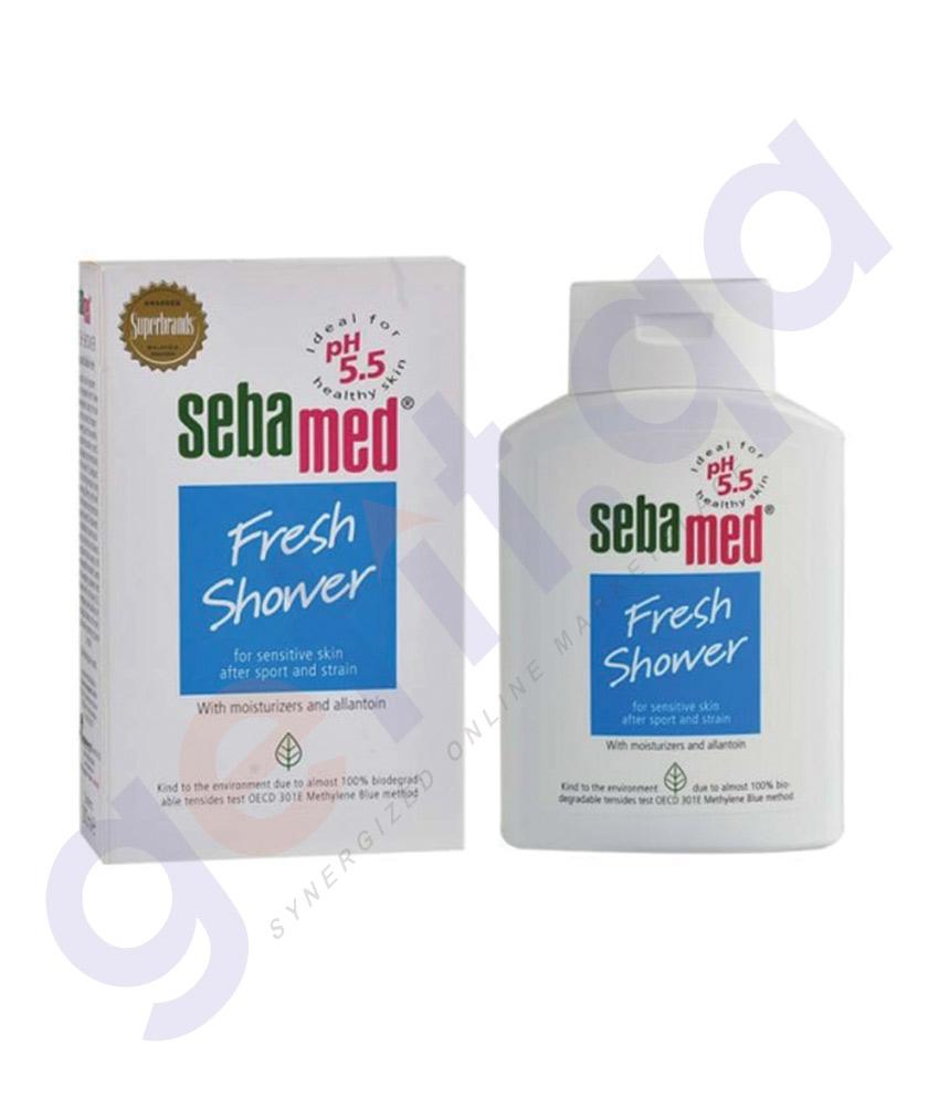 BUY SEBAMED Fresh Shower Gel 200ml IN QATAR | HOME DELIVERY WITH COD ON ALL ORDERS ALL OVER QATAR FROM GETIT.QA