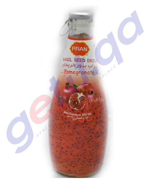 GETIT.QA Buy Pran Basil Seed Drink with Pomegranate 290ml in Qatar