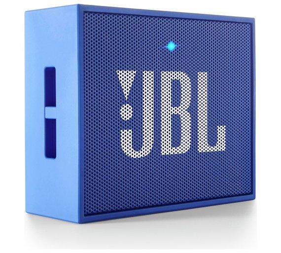 Speakers - JBL GO Portable Wireless Bluetooth Speaker - Blue