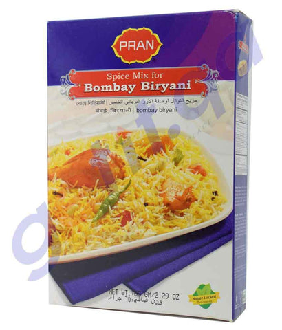 BUY PRAN BOMBAY BIRIYANI MIX MASALA - 65 GM IN QATAR | HOME DELIVERY WITH COD ON ALL ORDERS ALL OVER QATAR FROM GETIT.QA