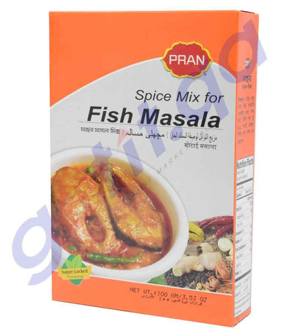 BUY PRAN FISH MIX MASALA - 100GM IN QATAR | HOME DELIVERY WITH COD ON ALL ORDERS ALL OVER QATAR FROM GETIT.QA
