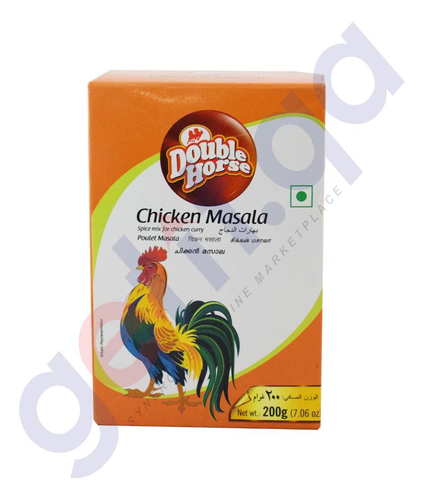 Spices & Herbs - DOUBLE HORSE CHICKEN MASALA - 200GM