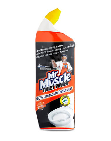 MR. MUSCLE TOILET DUCK LIQUID VISIBLE ACTION 750ML