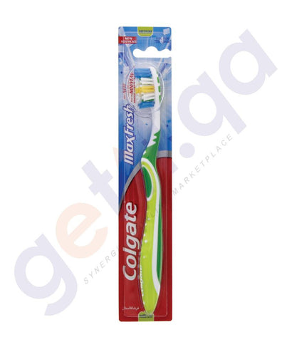 TOOTHBRUSH - COLGATE TOOTHBRUSH MAX FRESH  MEDIUM 1PC ASSRTED
