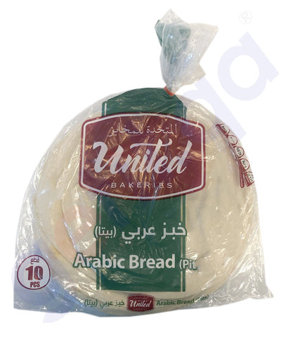 Buy United Bakers Bread Large 10Pcs Online in Doha Qatar