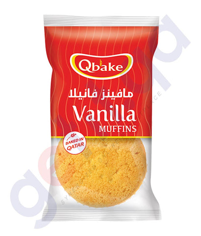 Buy Qbake Original Muffins Vanilla Price Online Doha Qatar