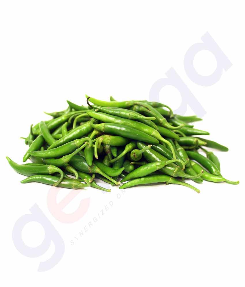 Vegetables - Chilly Green (India)  100gm