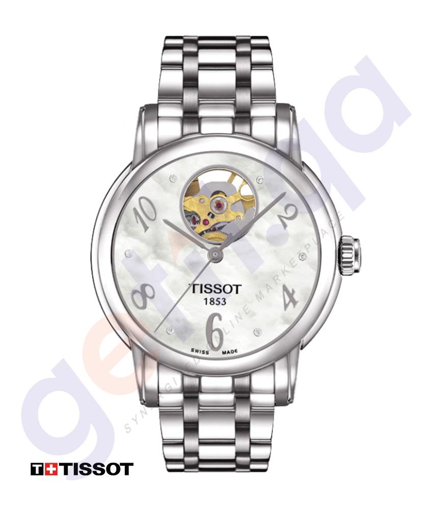 GETIT.QA BUY TISSOT LADY HEART AUTOMATIC WOMEN S WATCH