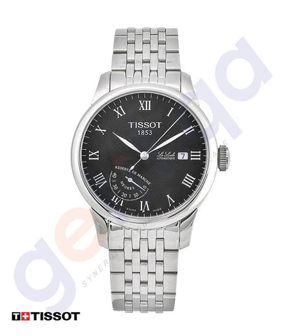 WATCHES - TISSOT LE LOCLE BLACK DIAL MENS WATCH  - T0064241105300