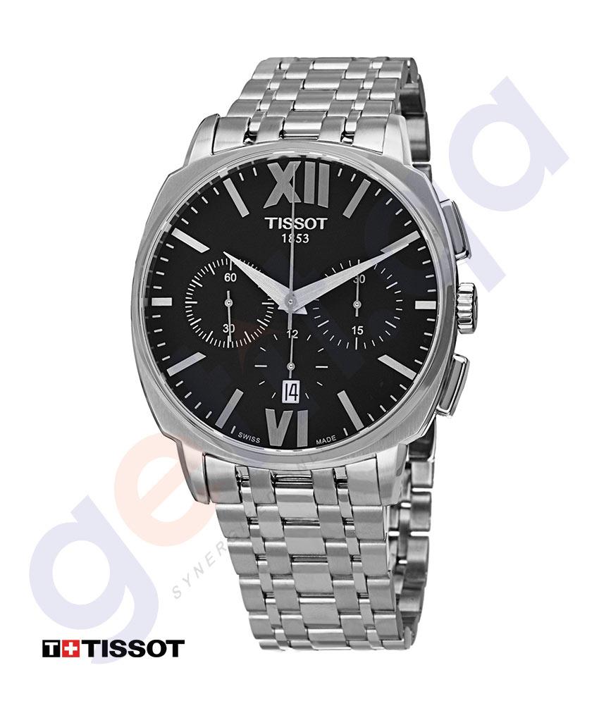 GETIT.QA BUY TISSOT VELOCI T SWISS AUTOMATIC SILVER MENS WATCH