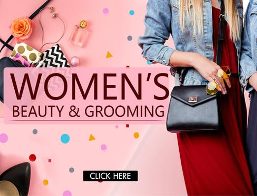Get Women's beauty and grooming products at low and attractive prices right at your doorstep only at Getit.qa  | Free cash- card on delivery